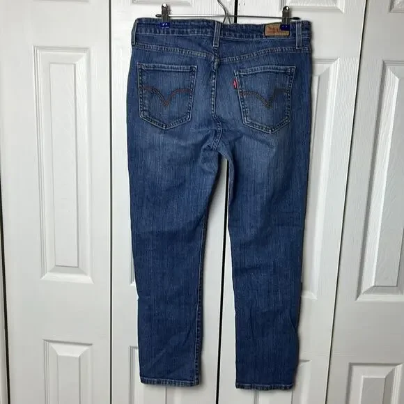 Levi’s Mid Rise Skinny Jeans Blue 31 - Picture 9 of 11